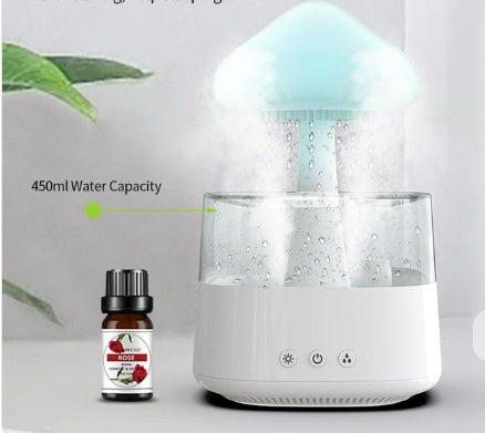 Mushroom-shaped LED Air Humidifier