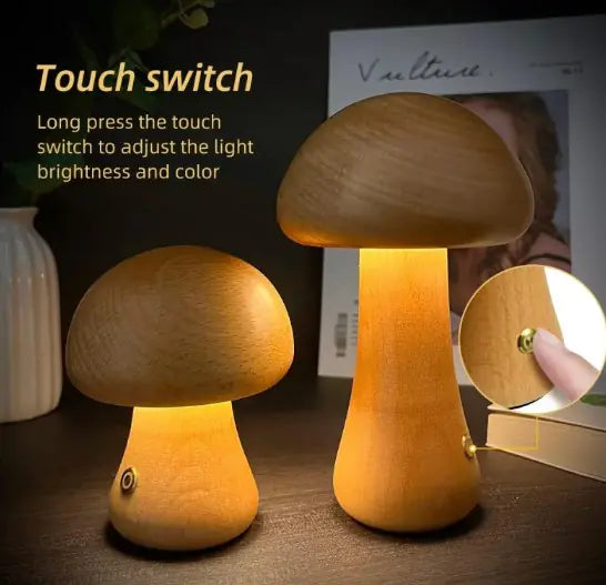Bedroom Mushroom dim Light