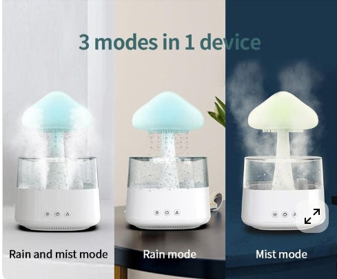 Mushroom-shaped LED Air Humidifier