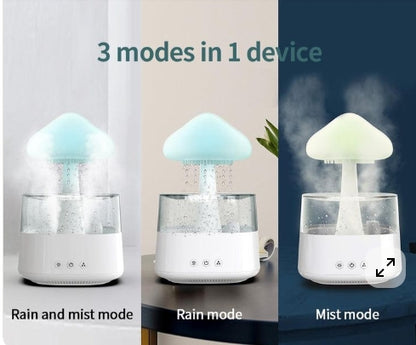 Mushroom-shaped LED Air Humidifier