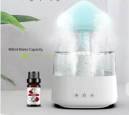 Mushroom-shaped LED Air Humidifier