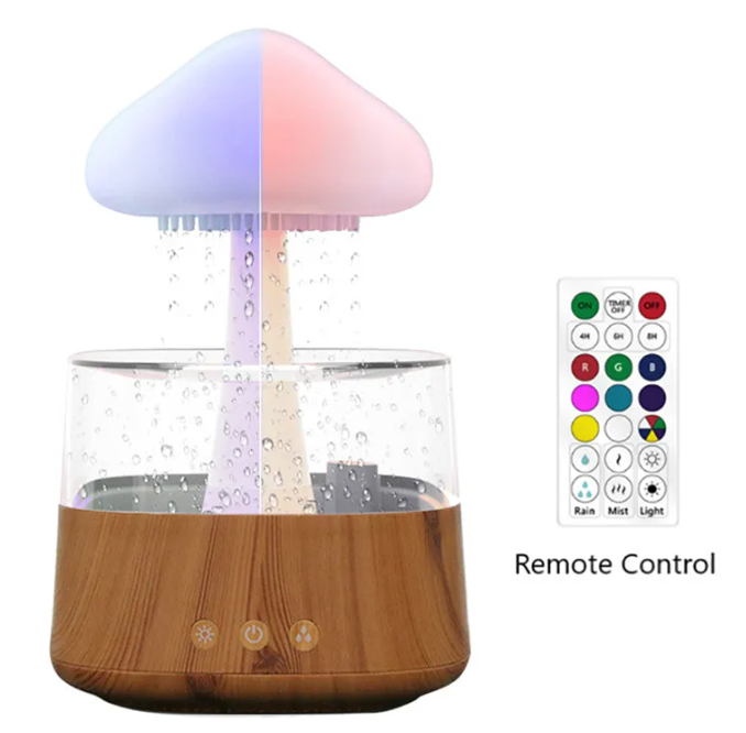 Mushroom-shaped LED Air Humidifier